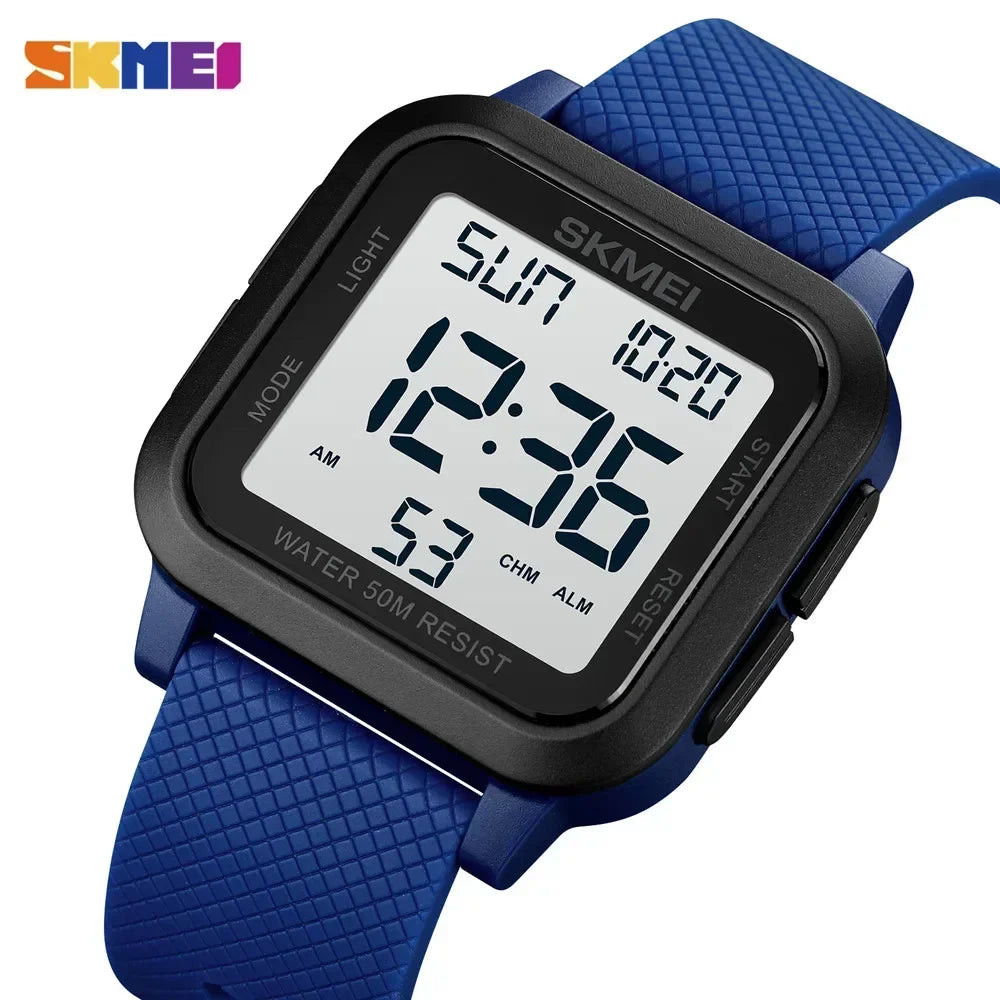 SKMEI1894  LED Display Shock Digital Watch reloj hombre Outdoor Sport Men Alarm Chrono Clock 5Bar Waterproof Military Watches